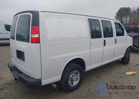 2024 Chevrolet Express Cargo Rwd 2500 Regular Wheelbase Wt from USA, damaged, VIN 1GCWGAF74R1290573